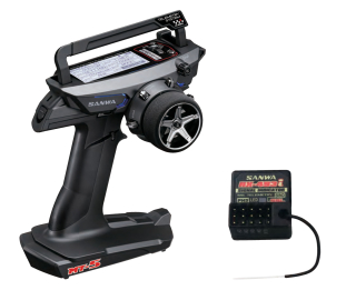 vysílačka Sanwa MT-5 + RX-493i příjmač